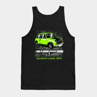 Mini Mr Bean Security100 percent Tank Top